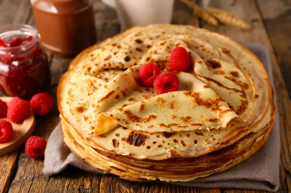 Crêpes à Marzan