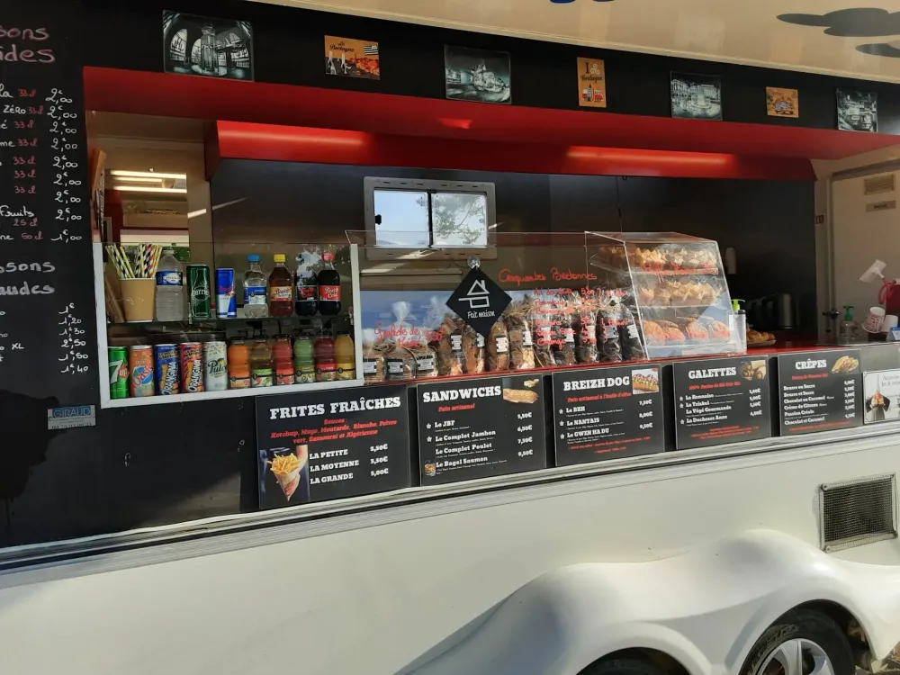 Food truck Alinéla menu
